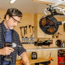 WORX NITRO 20V Fan, 9-in (Tool Only) -Worx Sales Store 20v 9 fan with battery charging capability 08ed6ab5 a50b 4678 b93f b8bacd4abd3d