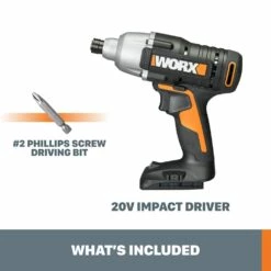 WORX 20V Li-Ion Impact Driver (Tool Only) 7 WORX 20V Li-Ion Impact Driver (Tool Only) -Worx Sales Store 20v li impact driver tool only a5a831d6 adab 489b 9dfd 2628b00ffe58