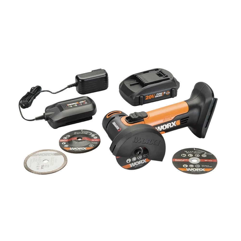 WORX 20V Mini Cutter With Power Share Battery, 3-in 2 WORX 20V Mini Cutter With Power Share Battery, 3-in - Image 2