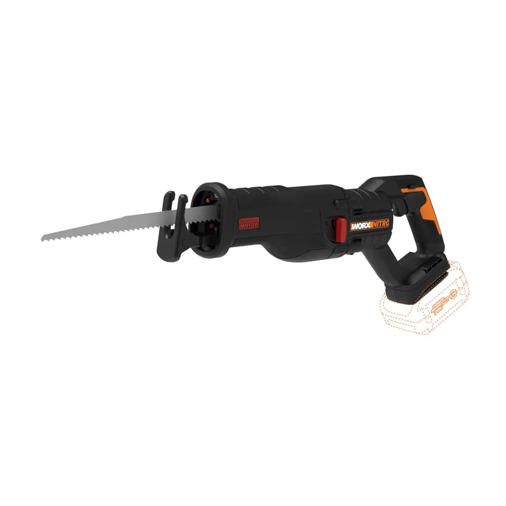 WORX NITRO 20V Brushless Reciprocating Saw (Tool Only) 1 WORX NITRO 20V Brushless Reciprocating Saw (Tool Only)