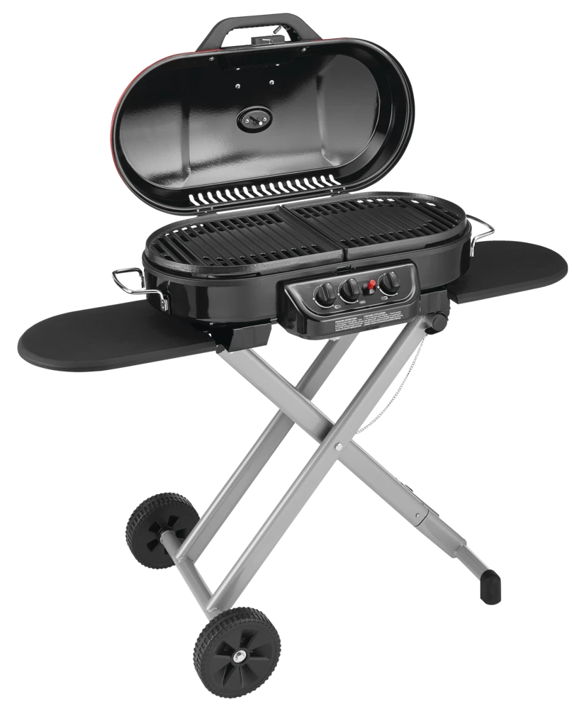 Coleman Roadtrip Portable 3-Burner Propane Gas BBQ Grill With A Folding Cart Stand 9 Coleman Roadtrip Portable 3-Burner Propane Gas BBQ Grill With A Folding Cart Stand - Image 9