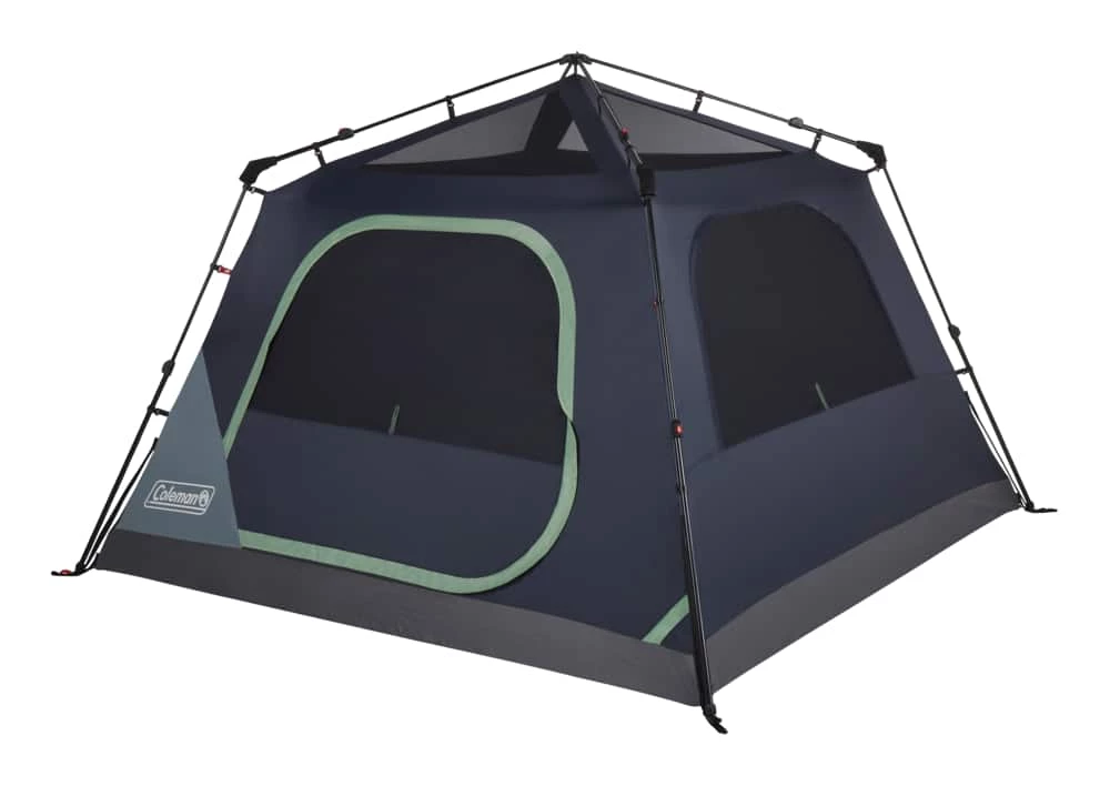Coleman 3-Season, 4-Person Instant Set-Up Camping Cabin Tent W/ Rain Fly & Carry Bag 4 Coleman 3-Season, 4-Person Instant Set-Up Camping Cabin Tent W/ Rain Fly & Carry Bag - Image 4