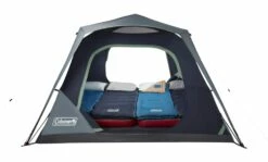 Coleman 3-Season, 6-Person Instant Set-Up Camping Cabin Tent W/ Rain Fly & Carry Bag -Worx Sales Store coleman 6 person instant tent 117600b6 a06d 4531 8e19 991afb4a49ba