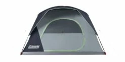 Coleman Skydome 3-Season, 6-Person Easy Set-Up Camping Dome Tent W/ Rain Fly, Gear Loft & Carry Bag -Worx Sales Store coleman 6 person skydome tent 937c1c33 69fd 4b67 b3ef 8cc8dc5bd155