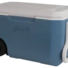Coleman Xtreme® 5 Wheeled Cooler, With Handle, 58.6-L, Blue