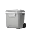 Coleman Hard Wheeled Cooler, With Handle, 61.5-L, Grey