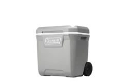 Coleman Hard Wheeled Cooler, With Handle, 61.5-L, Grey