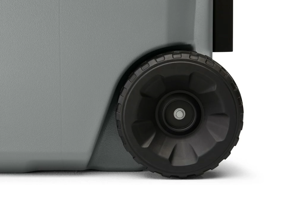 Coleman Hard Wheeled Cooler, With Handle, 61.5-L, Grey 5 Coleman Hard Wheeled Cooler, With Handle, 61.5-L, Grey - Image 5