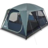 Coleman 3-Season, 8-Person Camping Cabin Tent W/ Convertible Screened Room, Rain Fly & Carry Bag