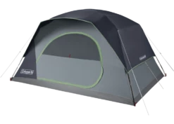 Coleman Skydome 3-Season, 8-Person Easy Set-Up Camping Dome Tent W/ Rain Fly, Gear Loft & Carry Bag