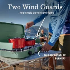 Coleman Cascade 222 Double-Burner 22,000 BTUs Rotary Ignition Camp Stove -Worx Sales Store coleman cascade 222 d5e8de10 89f2 4d3c 8702 c481bd6e5f15