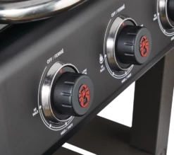 Coleman Cookout 3-Burner Propane Gas BBQ Grill With Side & Storage Shelves -Worx Sales Store coleman cookout 3 burner bbq 3d9248cb 3479 455a b850 18409f27537d