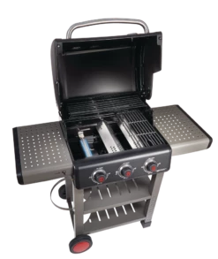 Coleman Cookout 3-Burner Propane Gas BBQ Grill With Side & Storage Shelves -Worx Sales Store coleman cookout 3 burner bbq fe7b2e48 7ba7 492b b571 ef3b5db27fe6