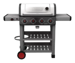Coleman Cookout 4-Burner Propane Gas BBQ Grill With Side Burner & Storage Shelves -Worx Sales Store coleman cookout 4 burner bbq 5fc32c95 3210 4391 800e 349ec3b2daa3