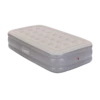 Coleman Twin Double-High Inflatable Air Mattress/Airbed W/ 120V AC Pump & Flocked Top