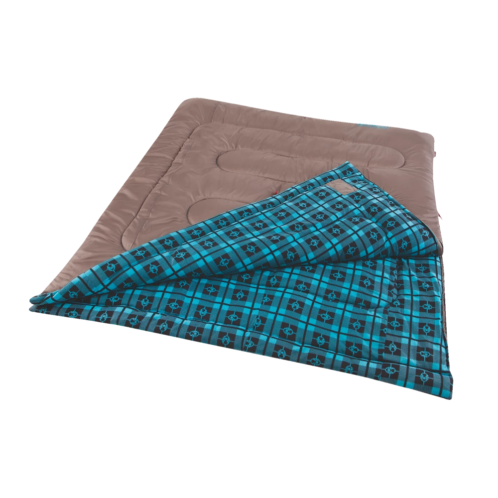 Coleman Granite Peak Insulated Fleece Lined Double Sleeping Bag W/ Compression Sack, 4°C To 15°C 3 Coleman Granite Peak Insulated Fleece Lined Double Sleeping Bag W/ Compression Sack, 4°C To 15°C - Image 3