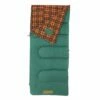 Coleman Granite Peak Insulated Fleece Lined Sleeping Bag W/ Compression Sack, -1°C To 10°C