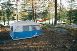 Coleman Hampton 3-Season, 9-Person, 2-Room Camping Cabin Tent W/ Room Divider, Rain Fly & Carry Bag -Worx Sales Store coleman hampton 9p cabin tent 9f4a7f13 e323 4fbe a807 ee08812901ab