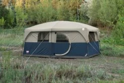 Coleman Hampton 3-Season, 9-Person, 2-Room Camping Cabin Tent W/ Room Divider, Rain Fly & Carry Bag -Worx Sales Store coleman hampton 9p cabin tent e793b918 2e4e 4f63 a401 693b414f881e