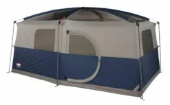 Coleman Hampton 3-Season, 9-Person, 2-Room Camping Cabin Tent W/ Room Divider, Rain Fly & Carry Bag -Worx Sales Store coleman hampton 9p cabin tent f939ce4c e851 419b aabc a7c7baa2820f
