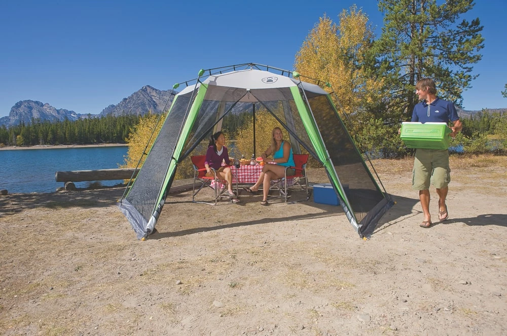 Coleman Instant 2-Door Screen House/Canopy Tent/Gazebo Camping Shelter, 15-ft X 13-ft 4 Coleman Instant 2-Door Screen House/Canopy Tent/Gazebo Camping Shelter, 15-ft X 13-ft - Image 4