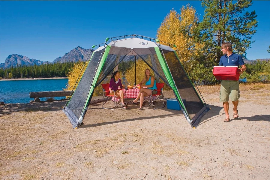 Coleman Instant 2-Door Screen House/Canopy Tent/Gazebo Camping Shelter, 15-ft X 13-ft 5 Coleman Instant 2-Door Screen House/Canopy Tent/Gazebo Camping Shelter, 15-ft X 13-ft - Image 5