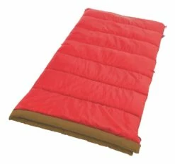Coleman Lassen Insulated Mild Weather Sleeping Bag W/ Compression Sack, 5 To 21°C