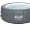 Coleman SaluSpa™ Round Inflatable Spa With 140 Jets, 77 X 28-in, 4-6 Adults