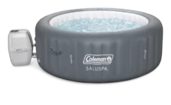 Coleman SaluSpa™ Round Inflatable Spa With 140 Jets, 77 X 28-in, 4-6 Adults