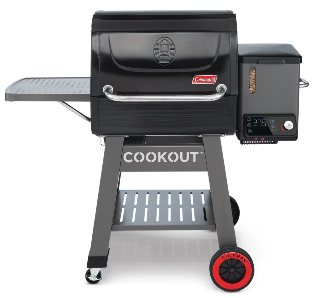 Coleman Cookout Wood Pellet Grill & Smoker With Digital Controls 1 Coleman Cookout Wood Pellet Grill & Smoker With Digital Controls