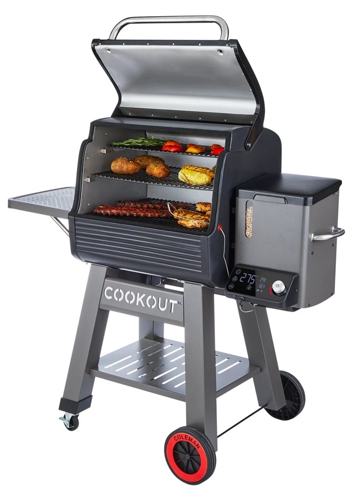 Coleman Cookout Wood Pellet Grill & Smoker With Digital Controls 9 Coleman Cookout Wood Pellet Grill & Smoker With Digital Controls - Image 9