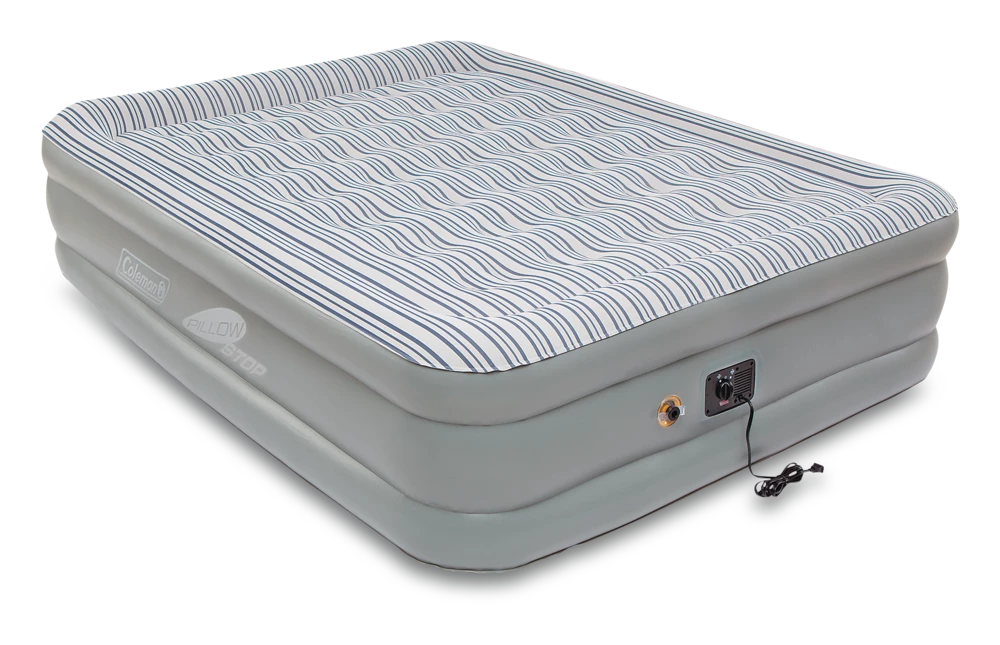 Coleman Queen SupportRest Elite Double-High Inflatable Air Mattress/Airbed W/ Built-In 120V Pump 1 Coleman Queen SupportRest Elite Double-High Inflatable Air Mattress/Airbed W/ Built-In 120V Pump