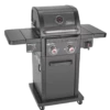 Coleman Revolution 2-Burner Convertible Propane Gas BBQ Grill With Side Shelves