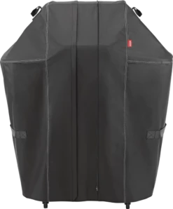 Coleman Zip2Fit™ All-Weather BBQ Grill Cover, Expandable, 29-in To 35-in, Dark Grey