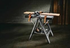 Worx Pegasus Foldable Worktable & Sawhorse, 31x25x32-in -Worx Sales Store work pegasus worktable c466c7e8 08e3 4768 9601 40079697eee7
