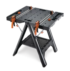 Worx Pegasus Foldable Worktable & Sawhorse, 31x25x32-in