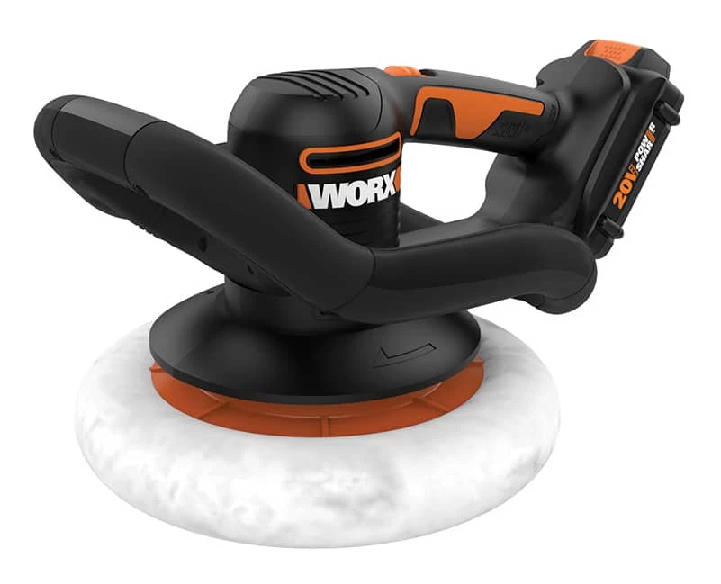 WORX WX856L 20V Brushed Cordless Polisher, 10-in 1 WORX WX856L 20V Brushed Cordless Polisher, 10-in