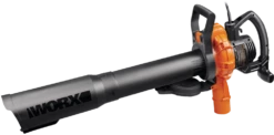 WORX WG518 12 Amp 385CFM Electric Leaf Blower, Vacuum, & Mulcher -Worx Sales Store worx 12a leaf blower vacuum a76bf3a5 a20b 4e50 b669 53b520f47884