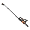 WORX 20 V 2-in-1 Cordless Polesaw, With Auto Tension, 10-in