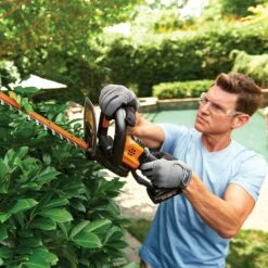 WORX Power Share 20 V Cordless Hedge Trimmer, 22-in -Worx Sales Store worx 20v 20 hedge trimmer 6d3f8c2a e0ae 4601 9b31 852b526c4713