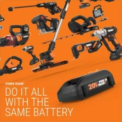 WORX 20V Cordless AIR Leaf Blower/Sweeper, 2Ah Battery & Charger Included -Worx Sales Store worx 20v blower sweeper combo db536630 b3fa 4b65 9bf1 1c2b048a83ab