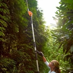 Worx WG252.9 20 V 2-in-1 Powershare Cordless Hedge Trimmer With Pole, Tool Only -Worx Sales Store worx 20v hedge trimmer with pole tool only 38e1790a 7154 4470 9b57 a80884d10252