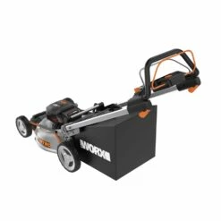 WORX 3-in-1 Variable Speed 40V 5Ah Battery, Cordless, Self-Propelled Lawn Mower, 21-in -Worx Sales Store worx 40v 21 self propelled mower 914ec712 9908 487e bc5d 856d8058ee2a