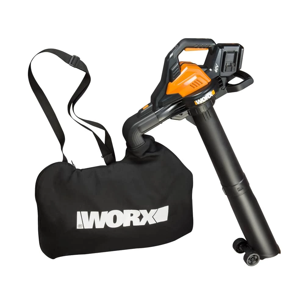 Worx WG583.9 40 V 3-in-1 Powershare Cordless Leaf Blower/Vacuum/Mulcher, Tool Only 4 Worx WG583.9 40 V 3-in-1 Powershare Cordless Leaf Blower/Vacuum/Mulcher, Tool Only - Image 4