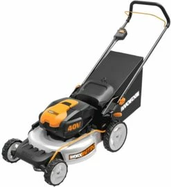 WORX Nitro 3-in-1 2x20V 5Ah Battery Cordless Brushed Walk Behind Push Lawn Mower, 20-in 19 WORX Nitro 3-in-1 2x20V 5Ah Battery Cordless Brushed Walk Behind Push Lawn Mower, 20-in -Worx Sales Store worx 40v cordless lawn mower 20 1ac0e4c2 aeb5 4b38 9760 811274ecef83