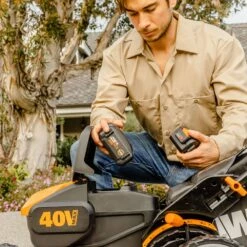 WORX Nitro 3-in-1 2x20V 5Ah Battery Cordless Brushed Walk Behind Push Lawn Mower, 20-in 25 WORX Nitro 3-in-1 2x20V 5Ah Battery Cordless Brushed Walk Behind Push Lawn Mower, 20-in -Worx Sales Store worx 40v cordless lawn mower 20 1aed4e0f 34ff 4d4a a781 05b7d0d9df96
