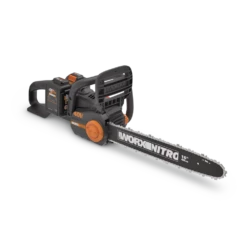 Worx Nitro 40V Cordless Chainsaw With Brushless Motor, Batteries & Charger Included, 16-in