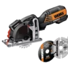 WORX WX420L 4A Versacut Compact Circular Saw With Assorted Blades & Laser Guide, 3-3/8-in