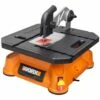 WORX WX572L 5.5A Bladerunner Portable Electric Tabletop Saw With Assorted T-Shank Jigsaw Blades