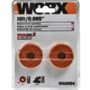 WORX Dual Line Cordless Replacement Grass Trimmer Spool, 0.065-in